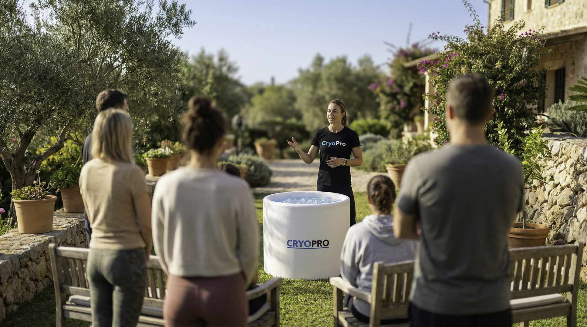 Talleres y eventos de baños de hielo
