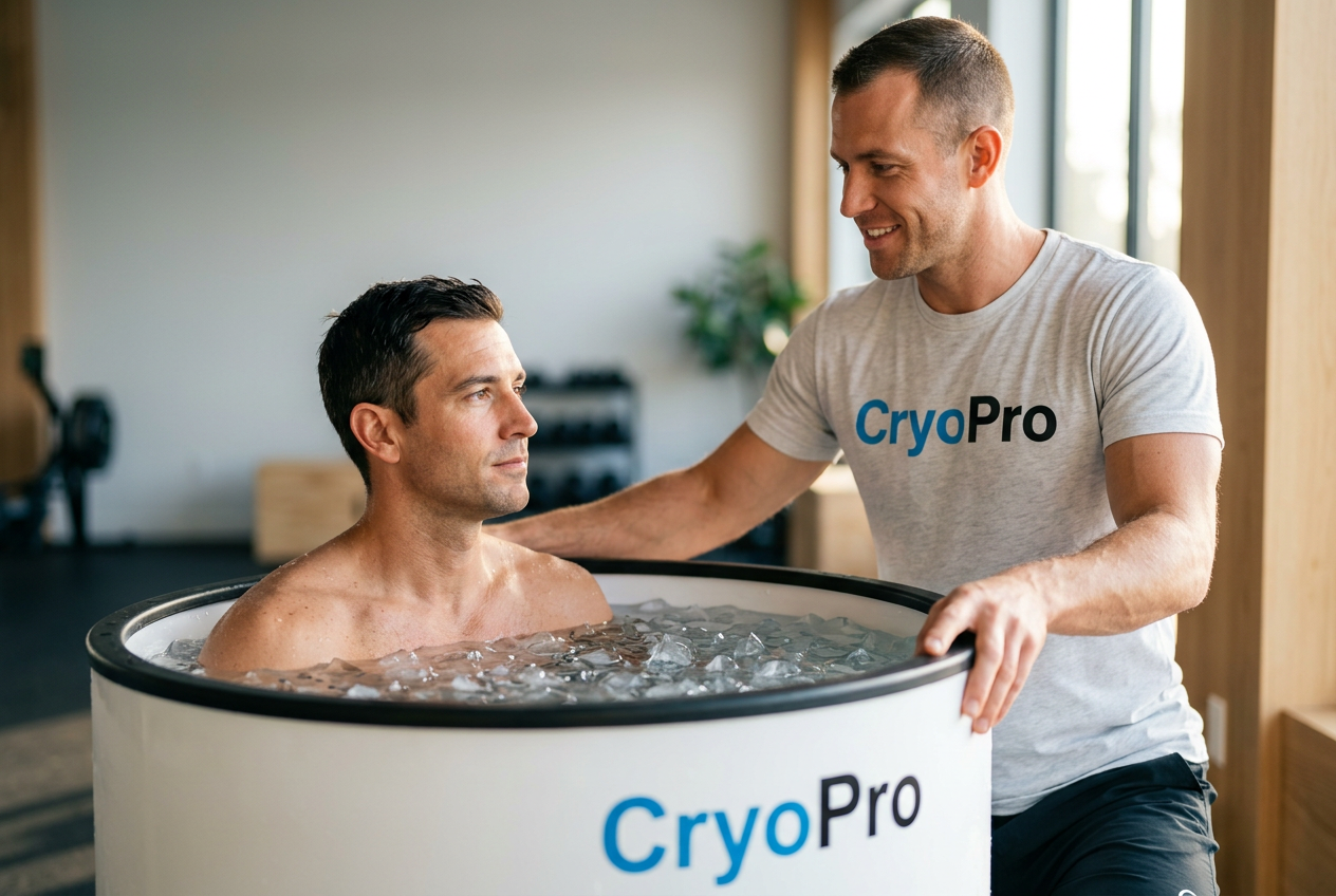 Baño de hielo CryoPro con instructor