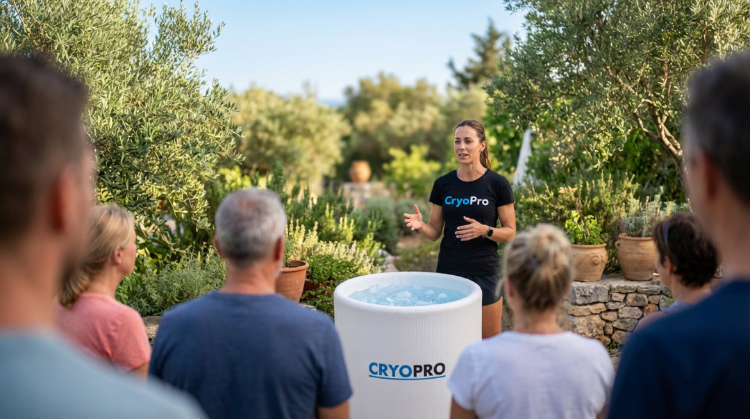 Jornada presencial de certificación CryoPro: prácticas de baños de hielo en grupo
