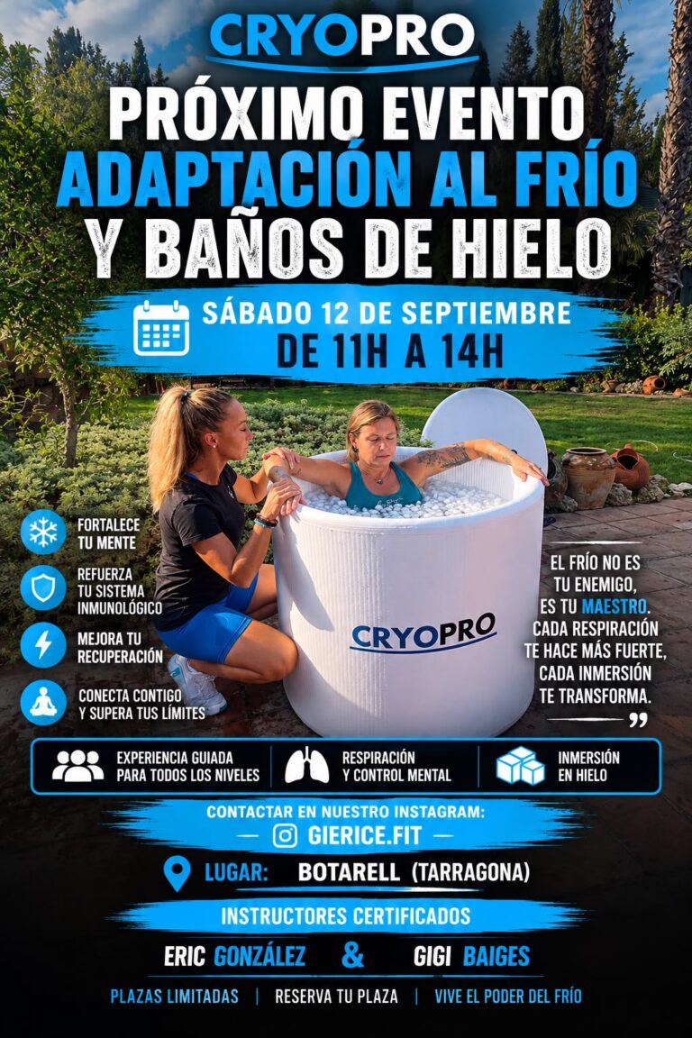 Baño de hielo adaptacion al frio